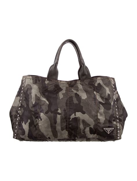 prada blue camo bag|prada handbags blue.